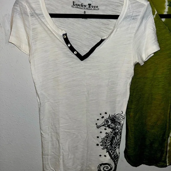 Bundle of Three Lucky Brand Tees - Picture 3 of 8